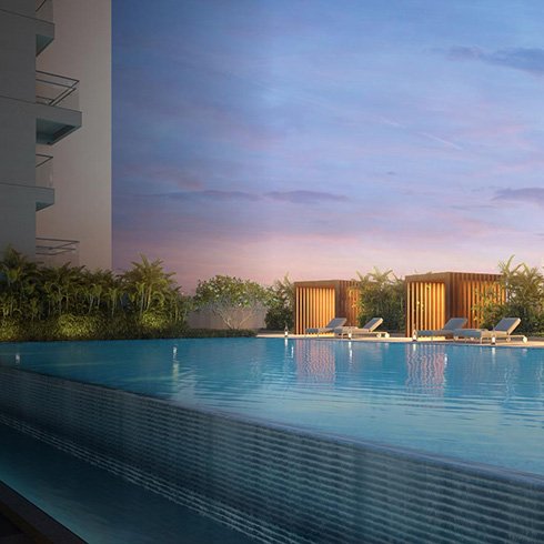 Godrej Ananda | Gues Hall View